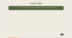 Desktop Screenshot of lorabay.com